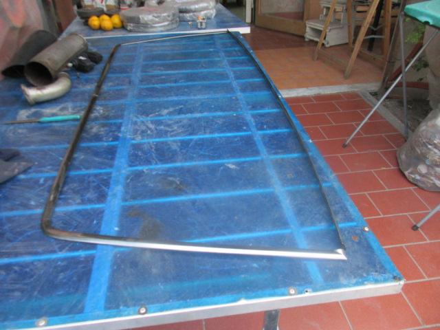 Image 2 of Rear window chrome molding for Ferrari 365, 400 and 412