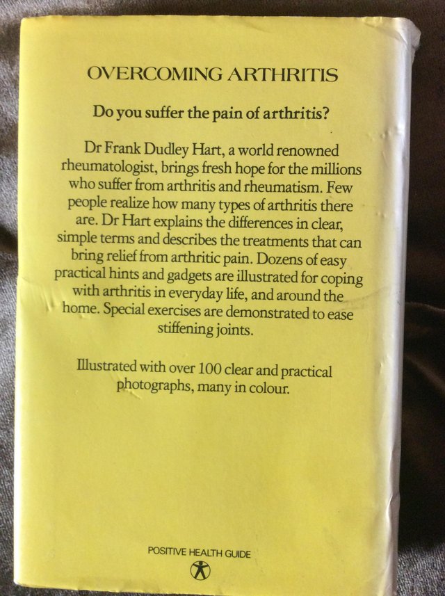 Image 2 of Overcoming Arthritis by Dr Frank Dudley Hart