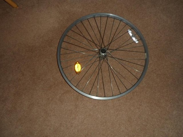 Preview of the first image of Front wheel for mountain bike: Team A, size 26 x 1.5.