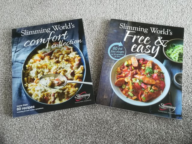 Preview of the first image of Slimming World recipe books... Two.