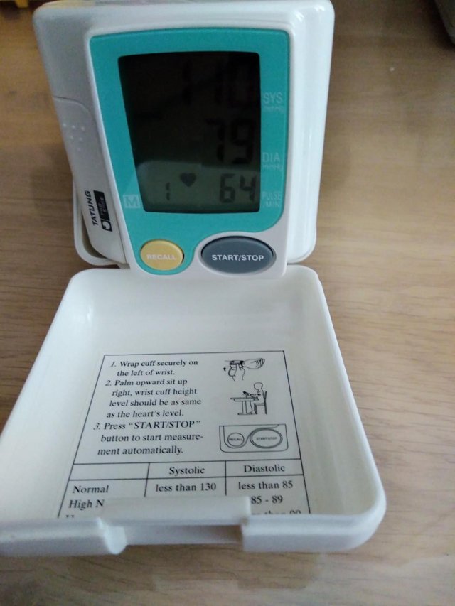 Image 2 of Wrist blood pressure monitor