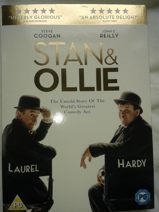 Image 2 of Stan & Ollie Laurel & Hardy, Coogan 2018 Film DVD & Bonus CD