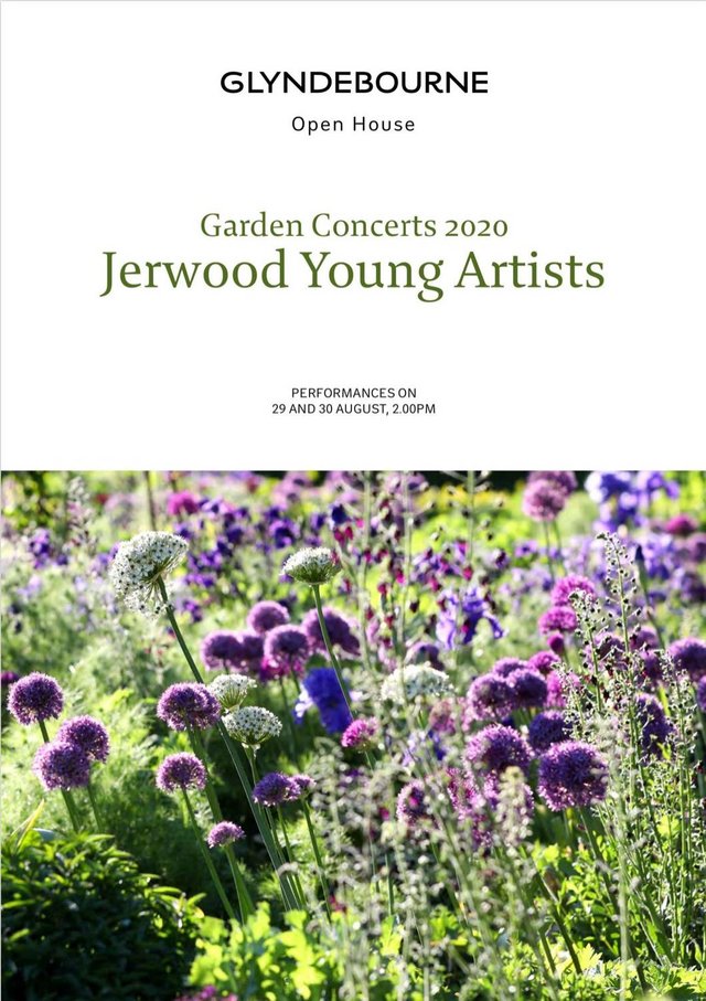 Preview of the first image of Jerwood Young Artists Glyndebourne ConcertProgramme 2020.