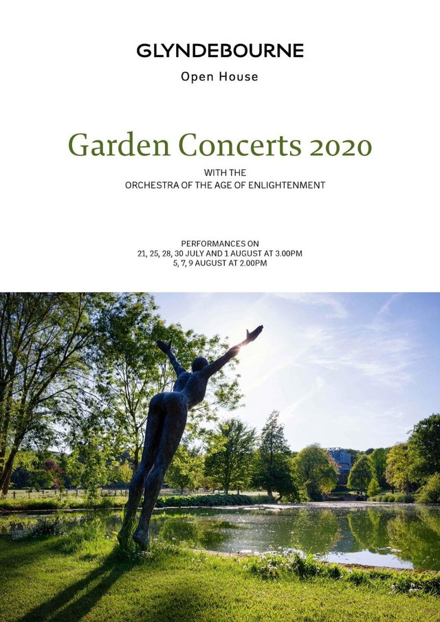 Preview of the first image of Outdoor Concert, Glyndebourne Concert Programme, 2020.