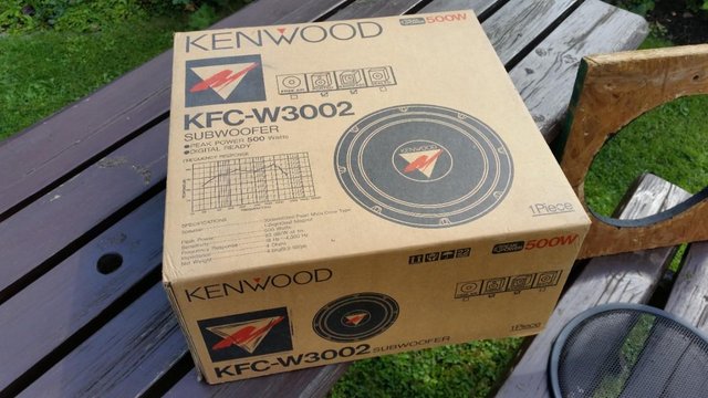 Preview of the first image of Kenwood 12" Subwoofer speaker.
