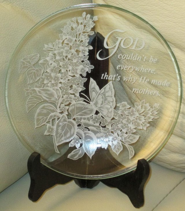 Image 2 of DECORATIVE PLATE WORDING FOR MOTHER