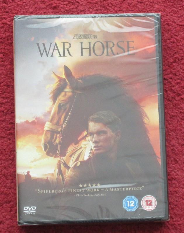Preview of the first image of DVD - THE WAR HORSE, BRAND NEW & WRAPPED.