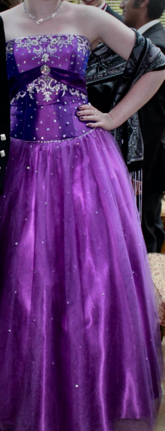 Image 3 of Beautiful beaded Princess Prom dress