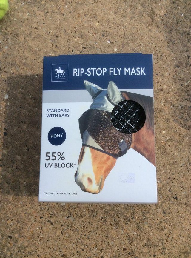 Preview of the first image of Legacy Equestrian Pony Fly Mask.