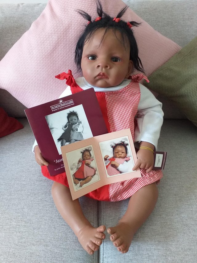 Image 2 of BABY JASMINE reborn baby doll.