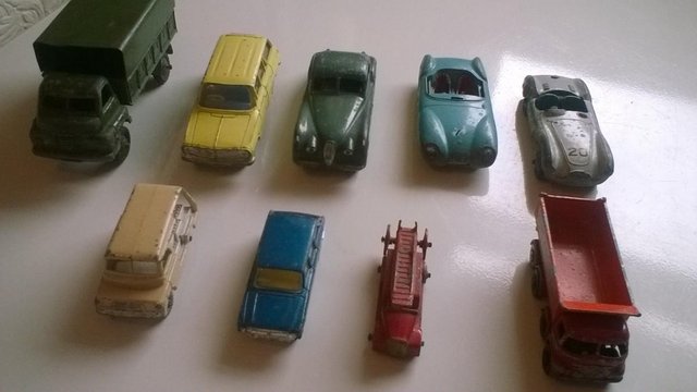 Preview of the first image of dinky toy cars.