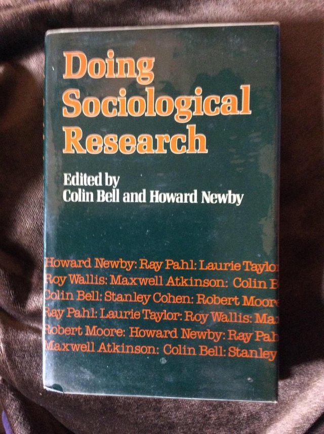 Image 2 of Doing Sociological Research ed by Colin Bell & Howard Newby