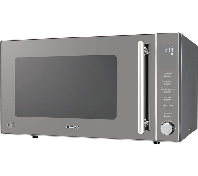 Preview of the first image of KENWOOD 30L-900W NEW BOXED MICROWAVE & GRILL-SILVER.