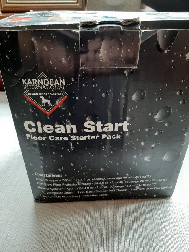 Preview of the first image of New Karndean starter cleaning kit BARGAIN.