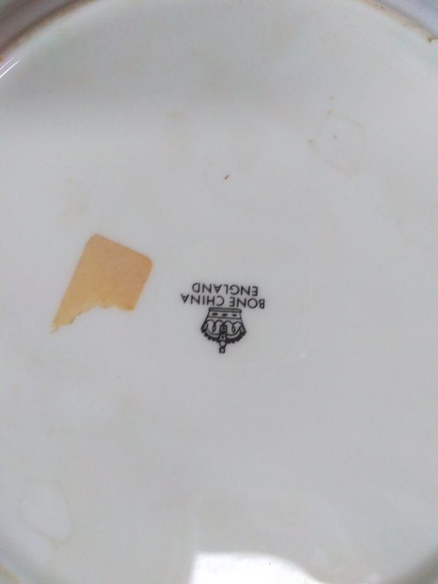 Preview of the first image of Ornamental China Plate with Horse Design.