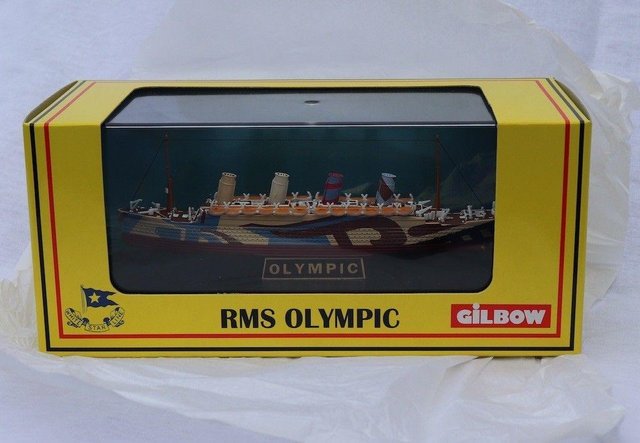 Preview of the first image of BEAUTIFUL SCALE MODEL SHIP: RMS OLYMPIC.