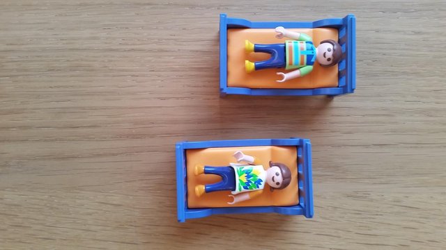 Preview of the first image of Playmobil Beds and People.