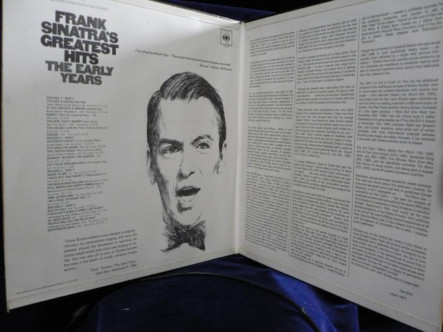 Image 3 of Frank Sinatra's Greatest Hits - The Early Years - x 2 LP's