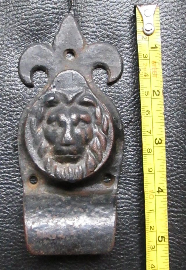 Image 3 of Cast Iron lock protector. (Incl P&P)