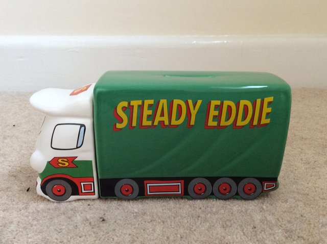 Preview of the first image of EDDIE STOBART LIMITED EDITION MONEY BOX.