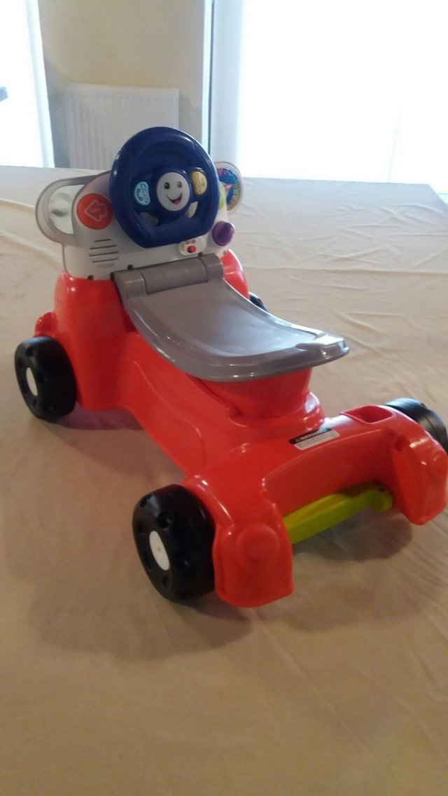 Image 2 of Fisher Price 3-in-1 Smart Car
