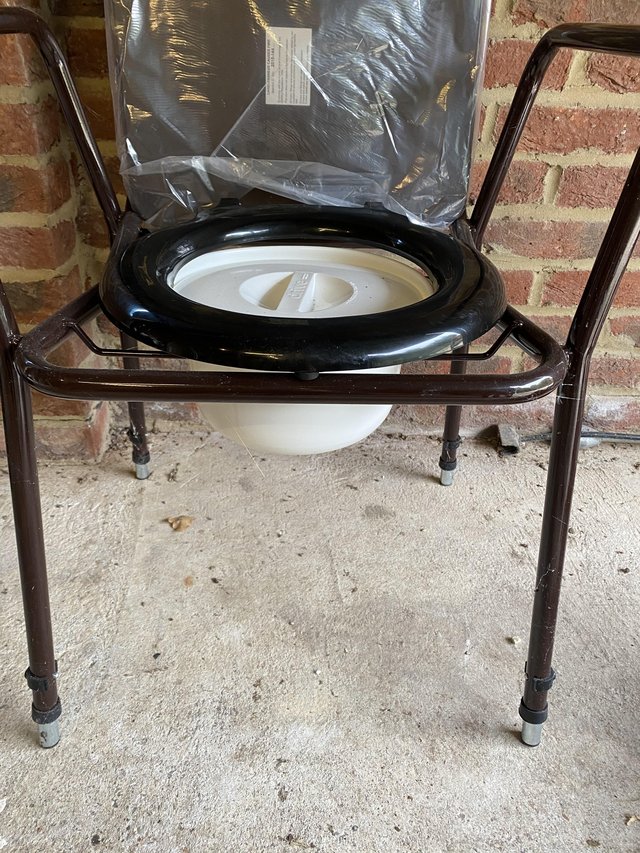Image 2 of Toileting chair - brand new just dusty from storage