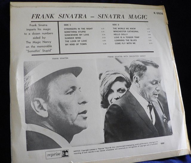 Image 2 of Frank Sinatra – Sinatra Magic - Reprise R0008