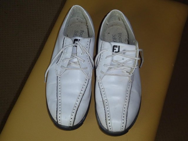 Preview of the first image of Ladies Footjoy size  51/2 golf shoes.