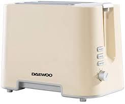Preview of the first image of DAEWOO CREAM 2 SLICE TOASTER-870W-EASY CLEAN-NEW-BOXED.