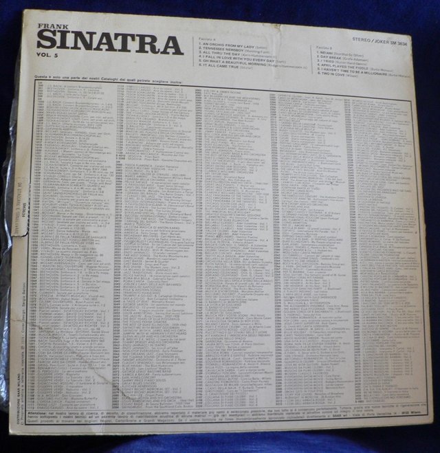 Image 2 of Frank Sinatra – Frank Sinatra Vol. 5