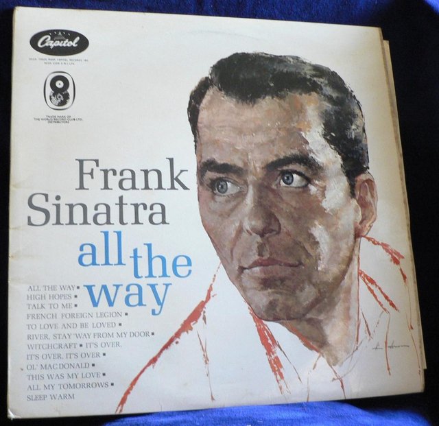 Preview of the first image of Frank Sinatra – All The Way - Capitol T570.