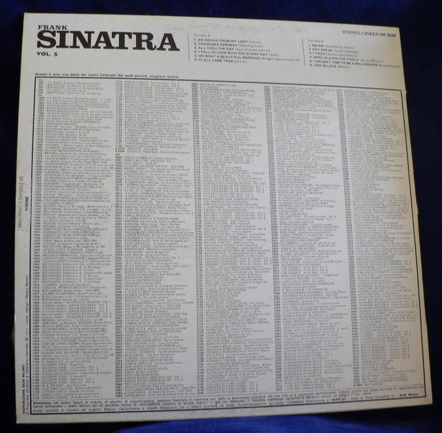 Image 2 of Frank Sinatra – Frank Sinatra Vol. 5 (V2)