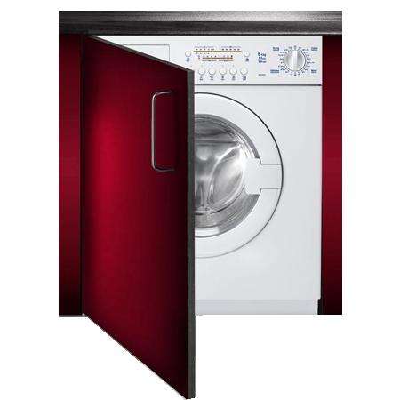 Preview of the first image of BAUMATIC 6/4KG WHITE INTEGRATED WASHER DRYER-1200RPM-WOW.
