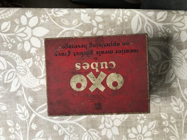Image 2 of 1950s vintage OXO tin medium size