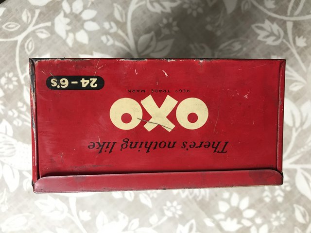 Image 3 of 1950s vintage OXO tin medium size