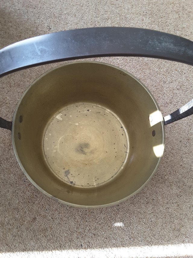 Image 2 of Large Vintage heavy jam making pan