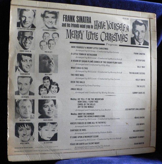 Image 2 of Frank Sinatra And Various – Have A Merry Little Christmas