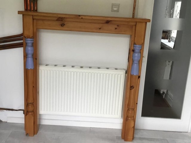 Image 2 of Wood fire surround wood fire surround