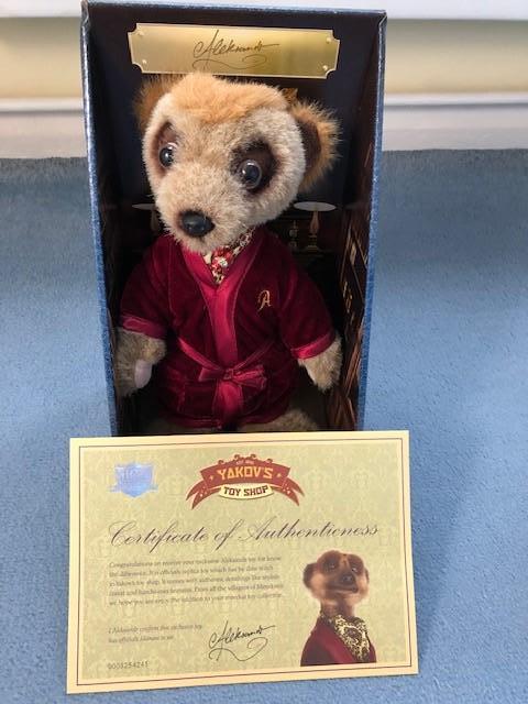 Preview of the first image of Compare The Market ''Aleksandr'' Meerkat.