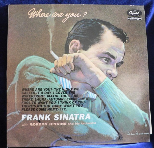 Preview of the first image of Frank Sinatra – Where Are You? - Capitol Records 1957.