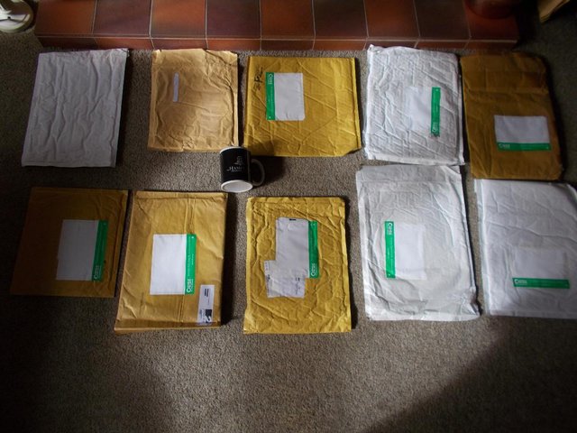Image 2 of Selection of 10 Jiffy Bags