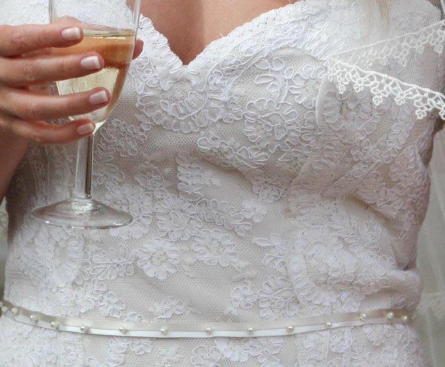 Image 2 of Ivory Wedding Dress Tara Keely 2958
