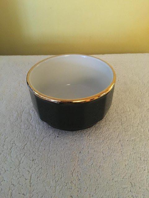 Preview of the first image of Apilco- Large dark green Sugar Bowl.