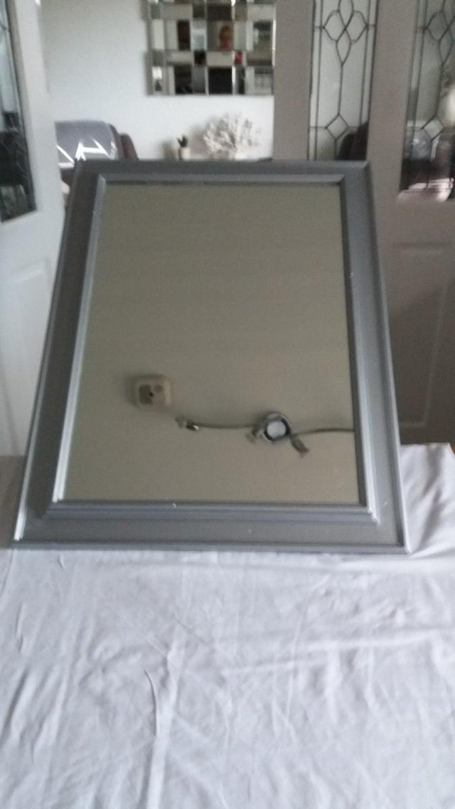 Preview of the first image of Silver Framed Mirror...........