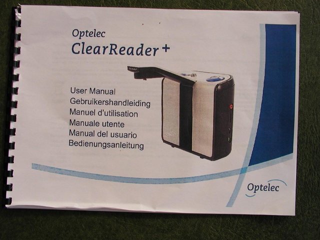 Image 5 of Optelec ClearReader Plus - Portable Image Reader