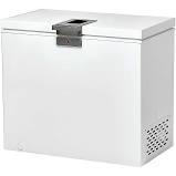 Preview of the first image of HOOVER WHITE CHEST FREEZER-197L -LED LIGHTS-LOCK-NEW BOXED.