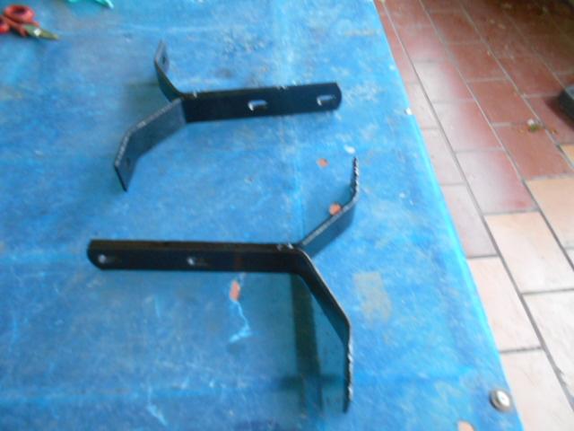 Preview of the first image of Rear bumper brackets for Fiat Dino.