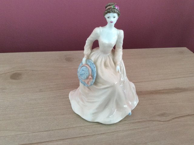 Preview of the first image of COALPORT CHINA FIGURINE ROSE MARIE.