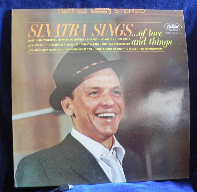 Preview of the first image of Frank Sinatra – Sinatra Sings...Of Love & Things.
