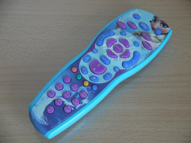 Preview of the first image of Disney’s Frozen Remote Control for Sky+HD.